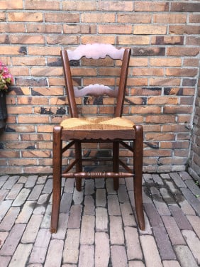 Leuk oude stoel.