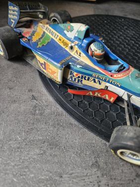 Mooie blikken Benetton Renault B 197/1997 formule 1 auto