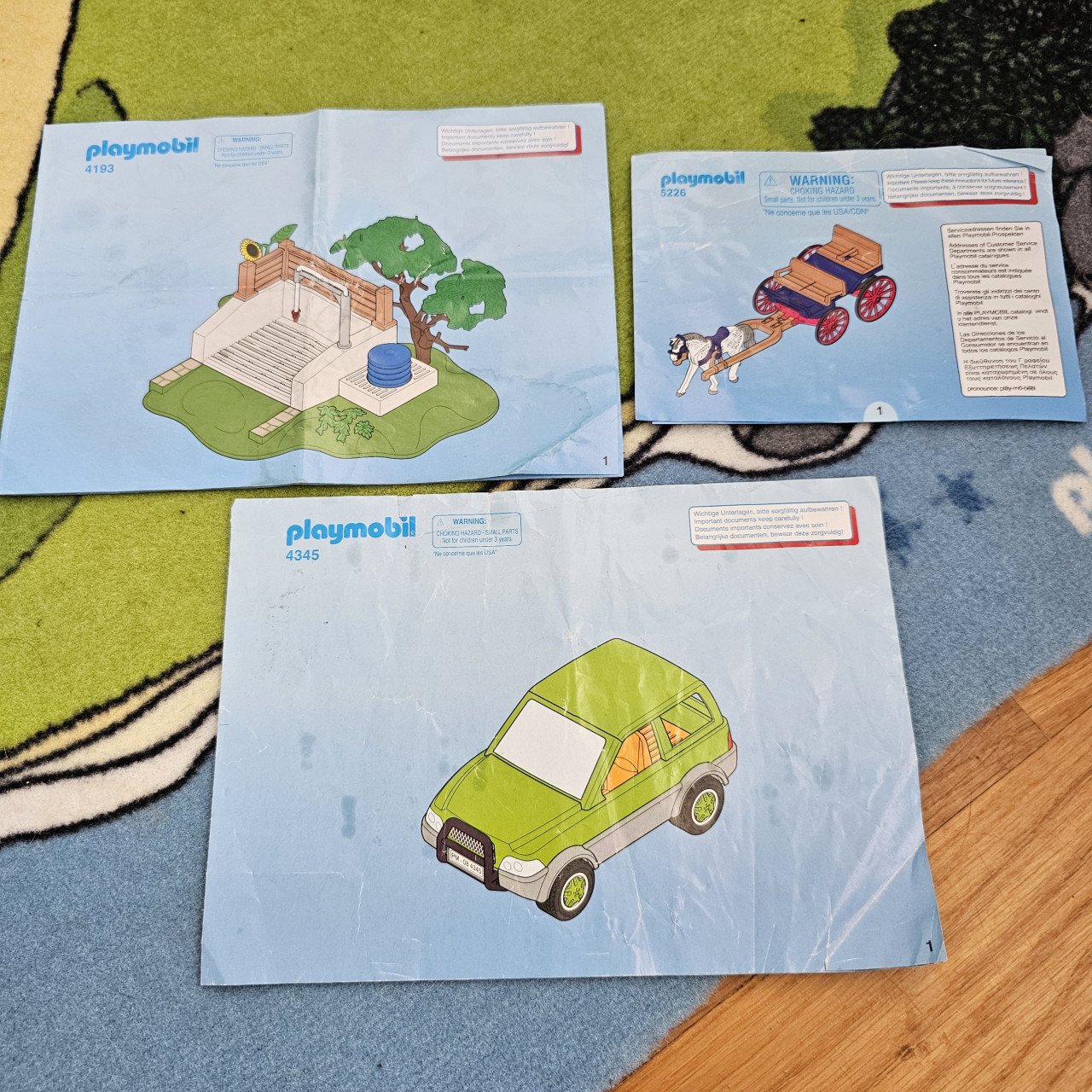 Playmobil paarden wasplaats koetsjes dierenarts paardenbox