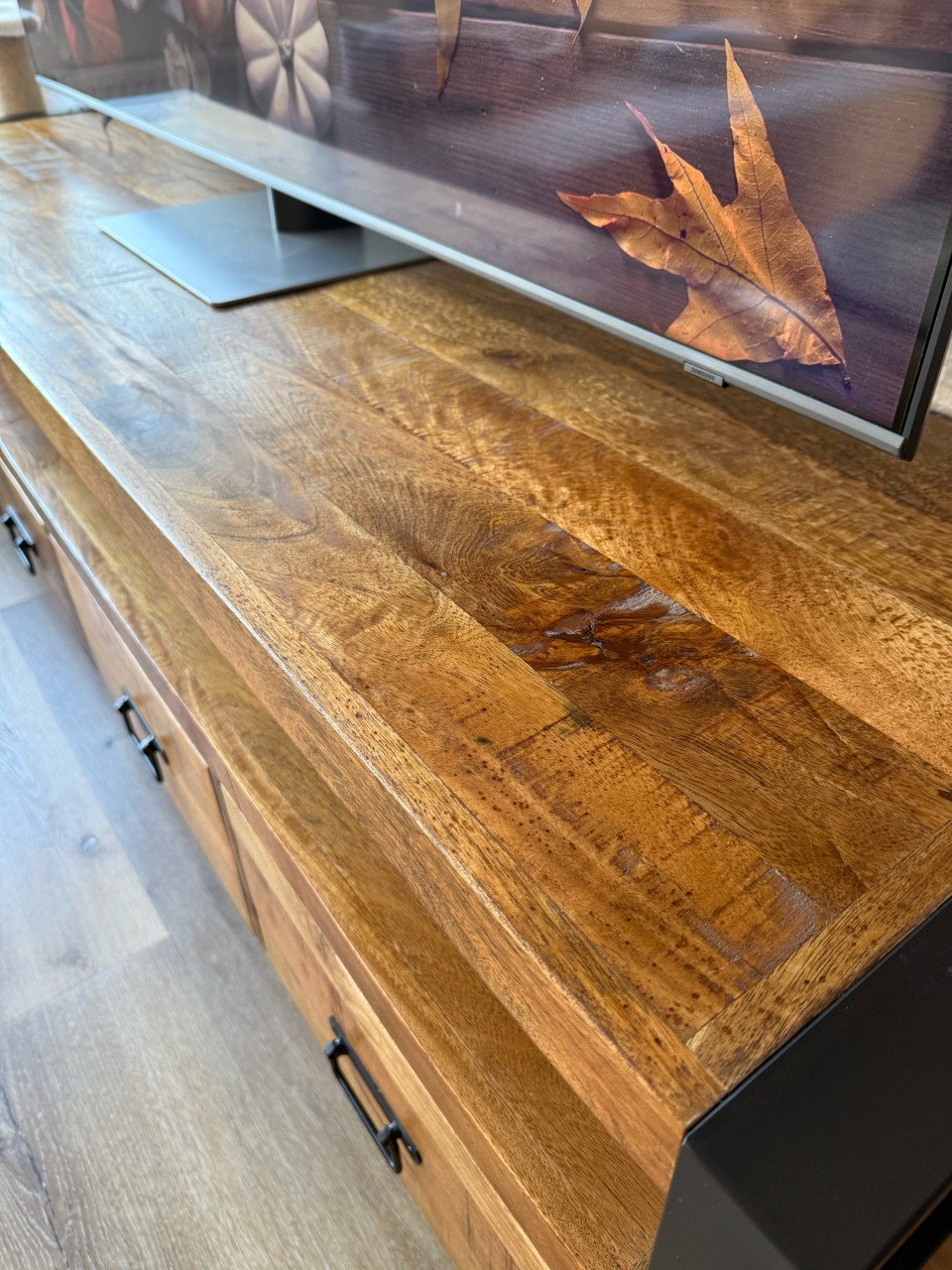 Tv Meubel - Mango Hout 180cm