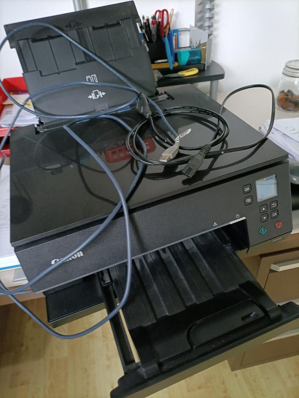 Canon  all in one  printer TS6350a      met 5 losse tanks 5