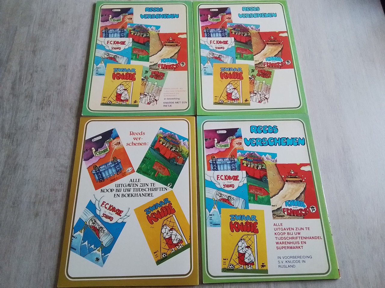 Knudde 11 albums en 1 x Stamgasten