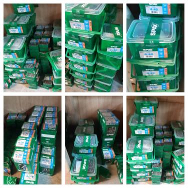 Partij rvs schroeven