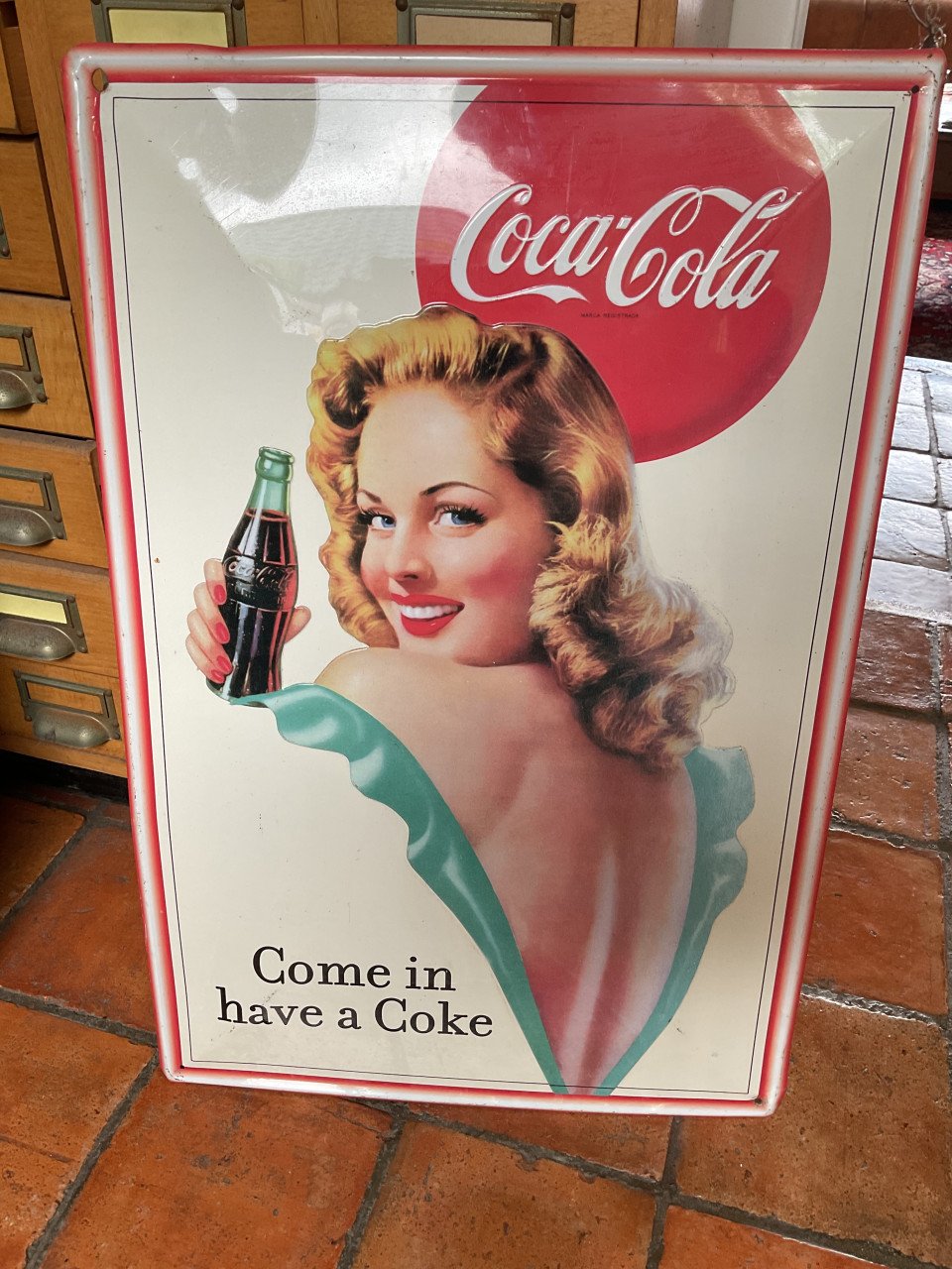 Coca Cola reclamebord