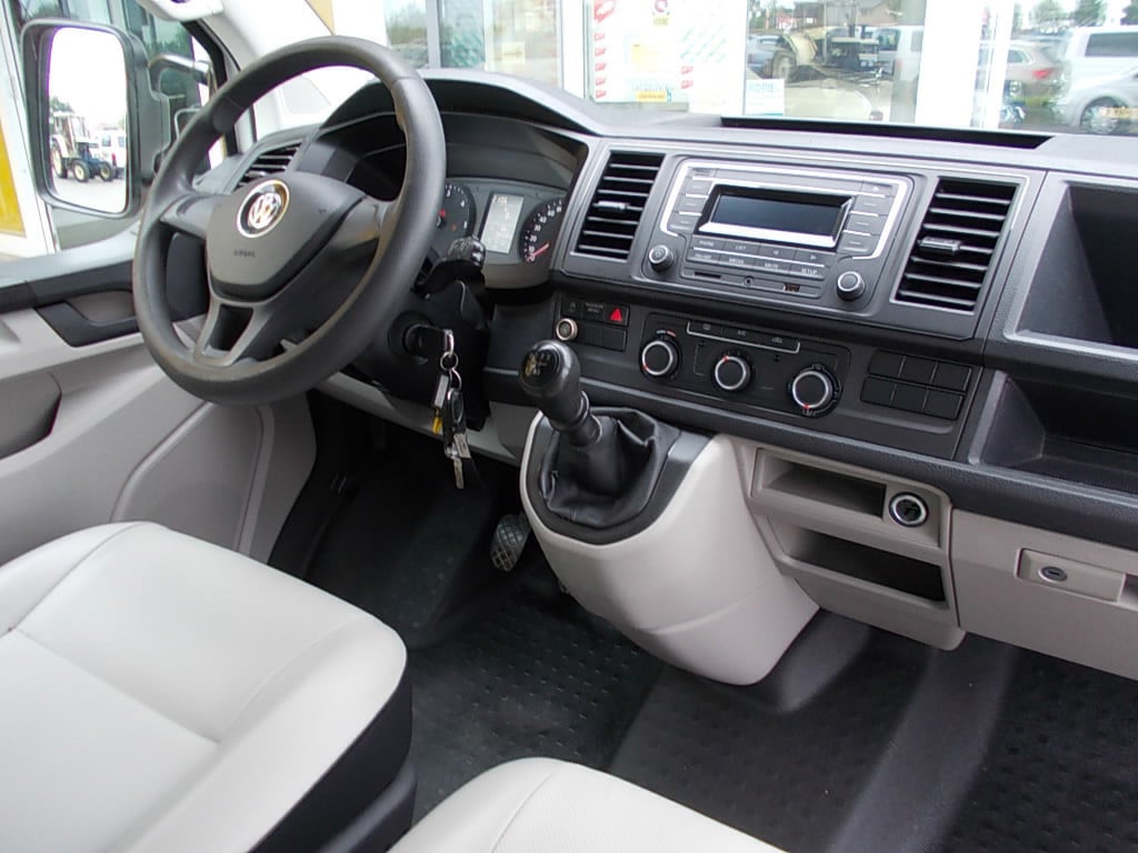 Volkswagen Transporter 2.0 tdi l2h1 dc pick-up, kipper, open laadbak