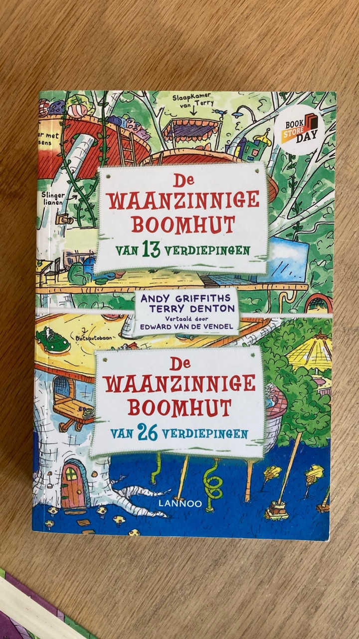 Waanzinnige boomhut 1 t/m 10 + 2 andere waanzinnige boeken