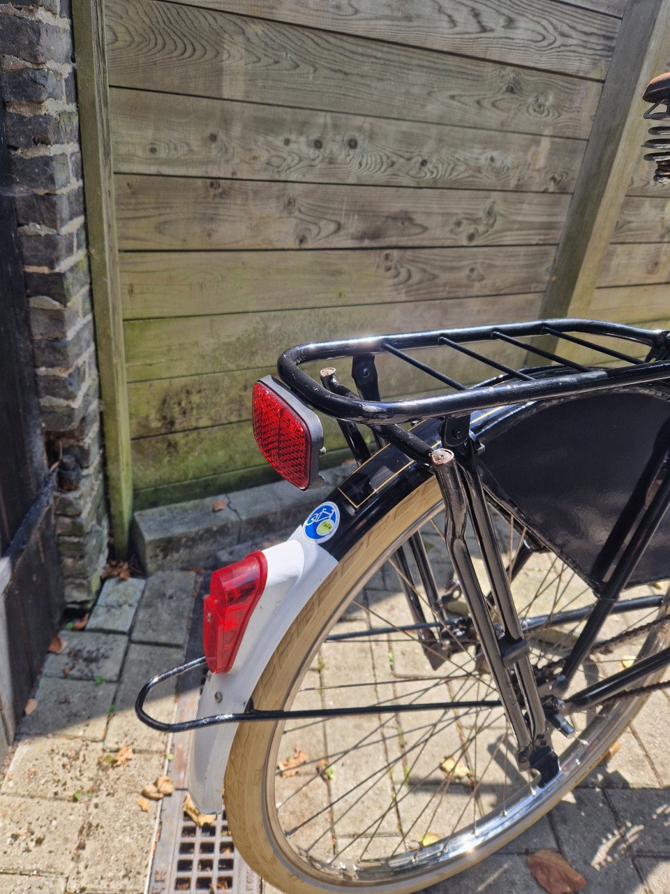 Gazelle tour populair herenfiets klassieker zwart (met werk)