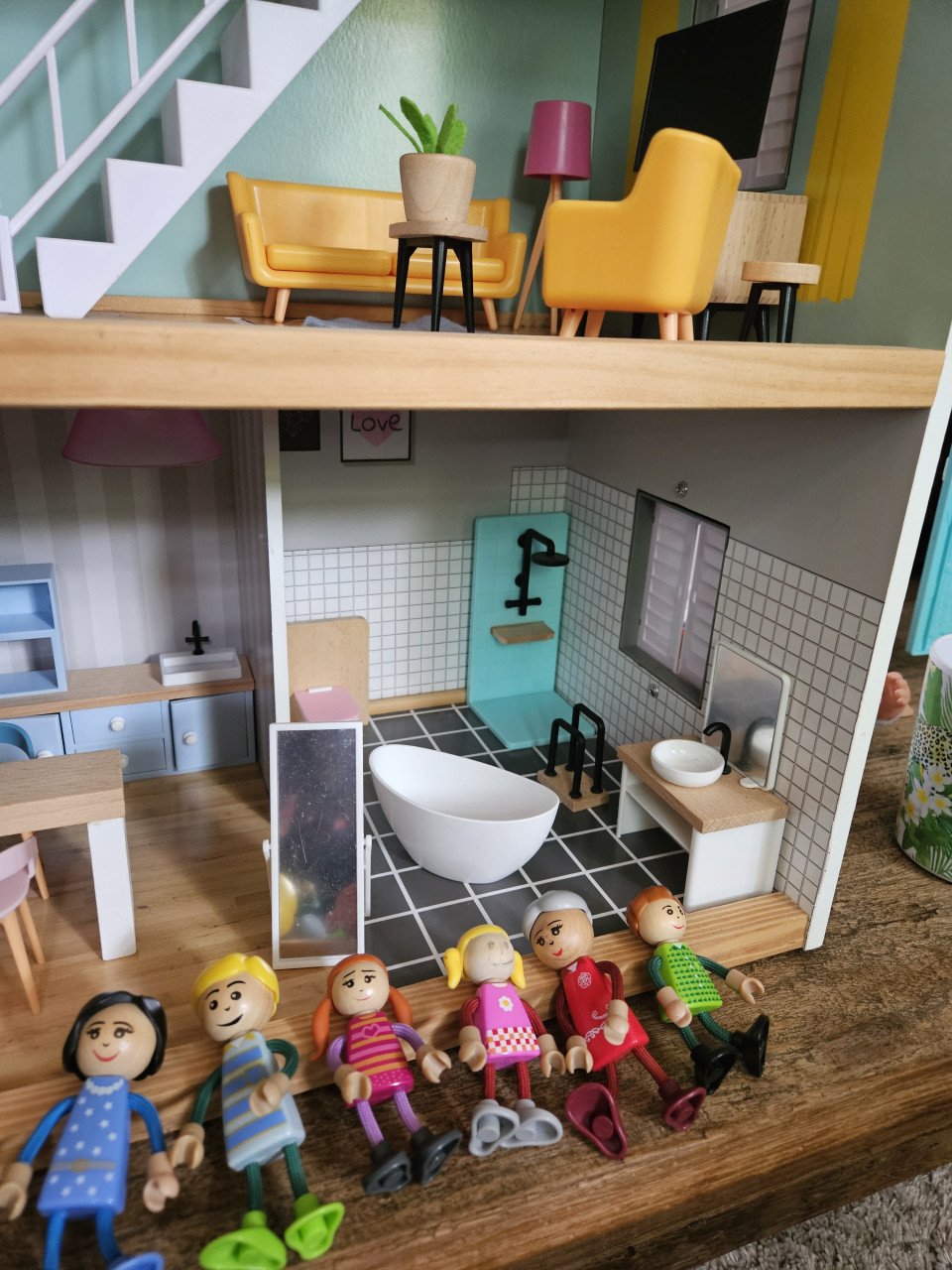 Compleet poppenhuis