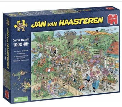 Jan van Haasteren - Vogelkijkdag 🦅 🦩🦉🐓🧩