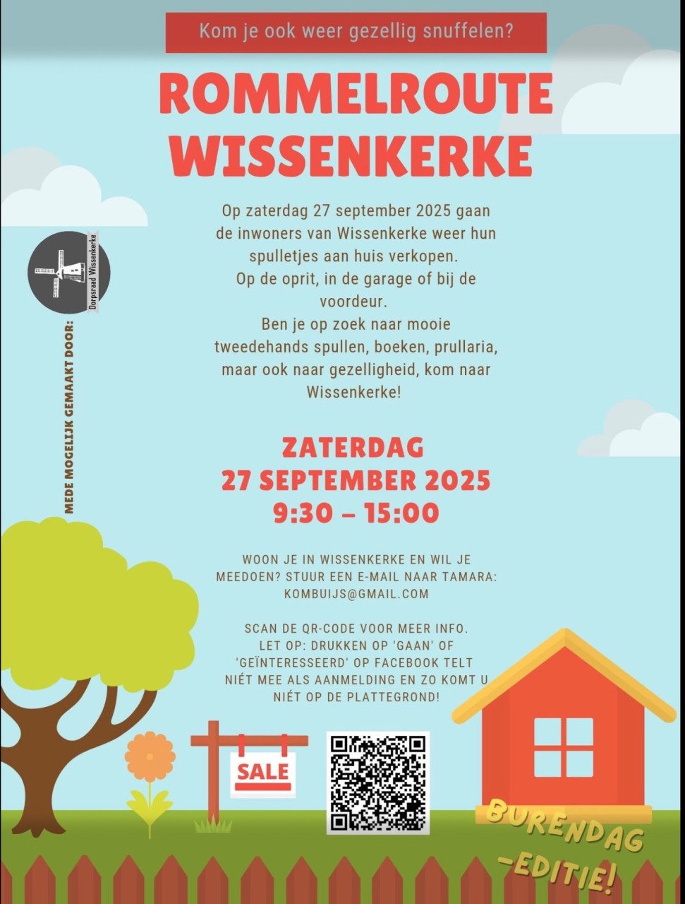 Rommelroute Wissenkerke op zaterdag 27 september