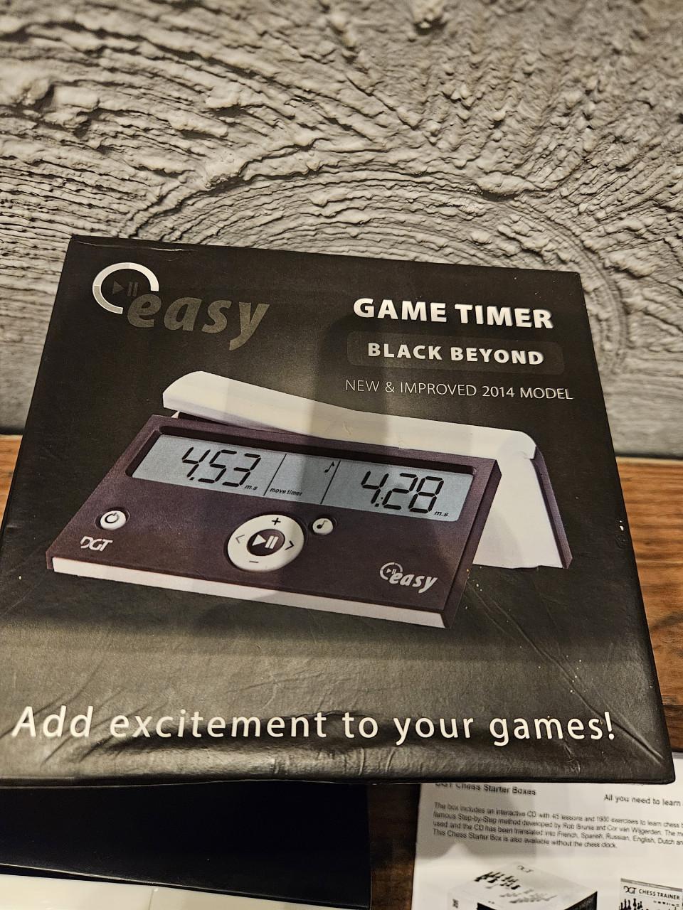 Zgan DGT Easy Game Timer - Schakklok voor bordspellen