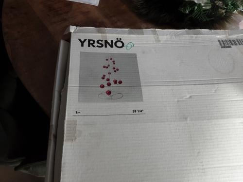 Metalen  kerstboom van Ikea