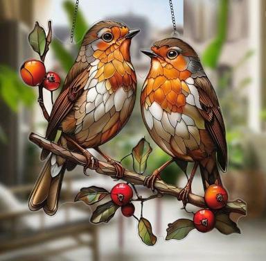 Raamhanger roodborst