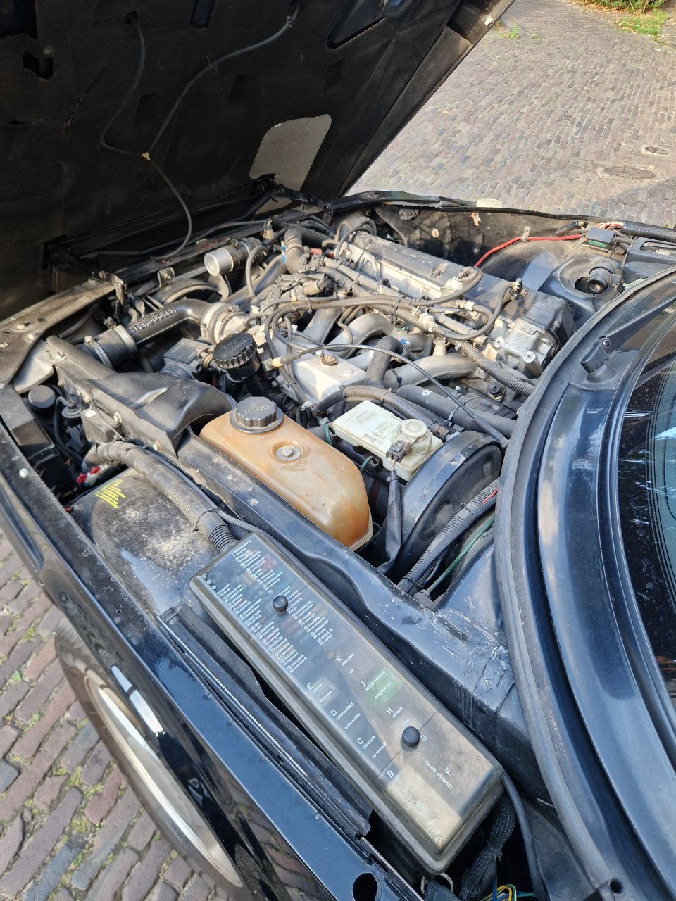 Saab 900 Turbo 2.0 16-valve 1987 Cabrio zwart