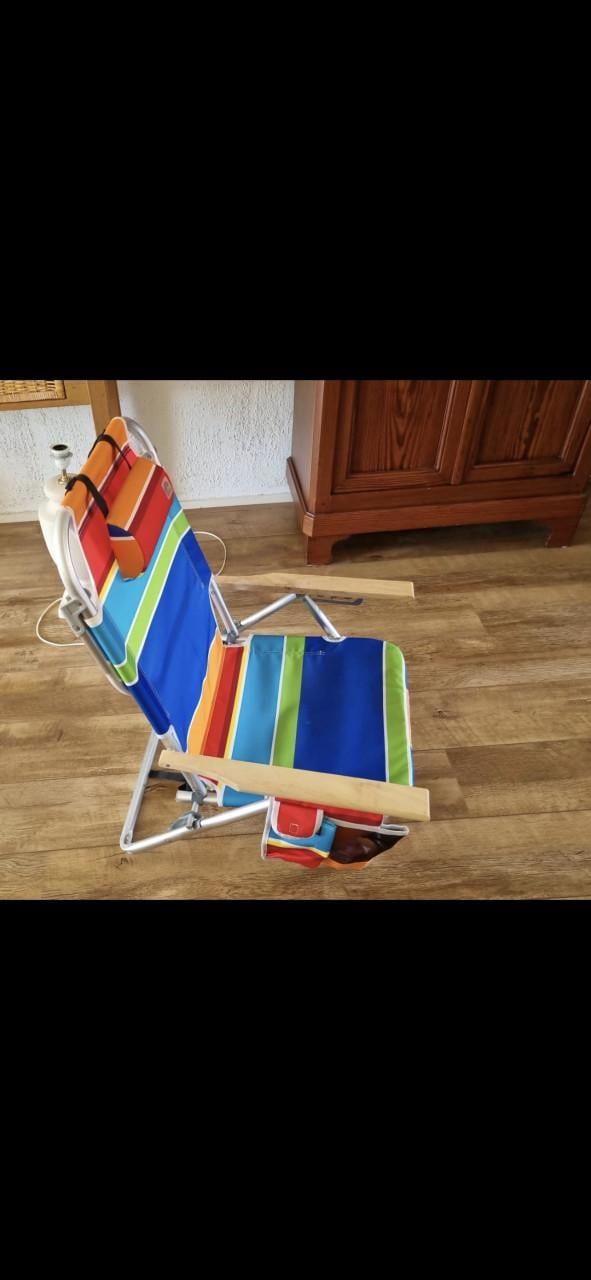 Te koop NIEUW  strand,zit ligstoeltje in 1