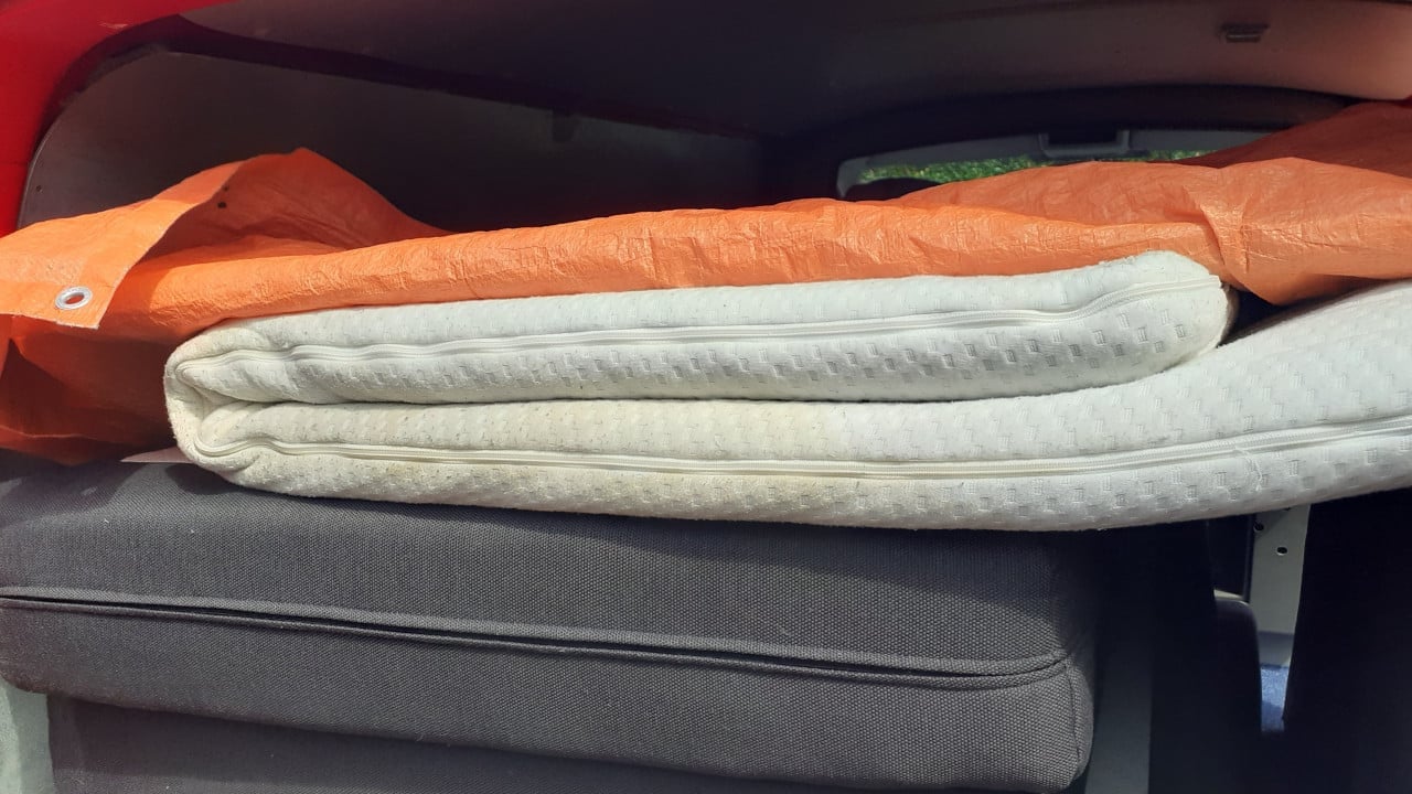Boxspring XXI 180 x 220 cm zgan (Karlsson) 2 x stuks 90 x 220 cm..!!