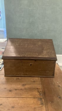 Mooi kistje voor bureau