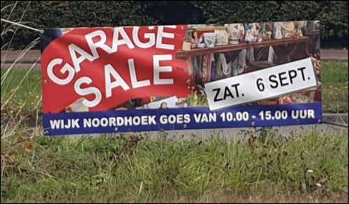 Rommelroute Goes Noordhoek met rijdende ijskar 6 september van 10 tot 15.00