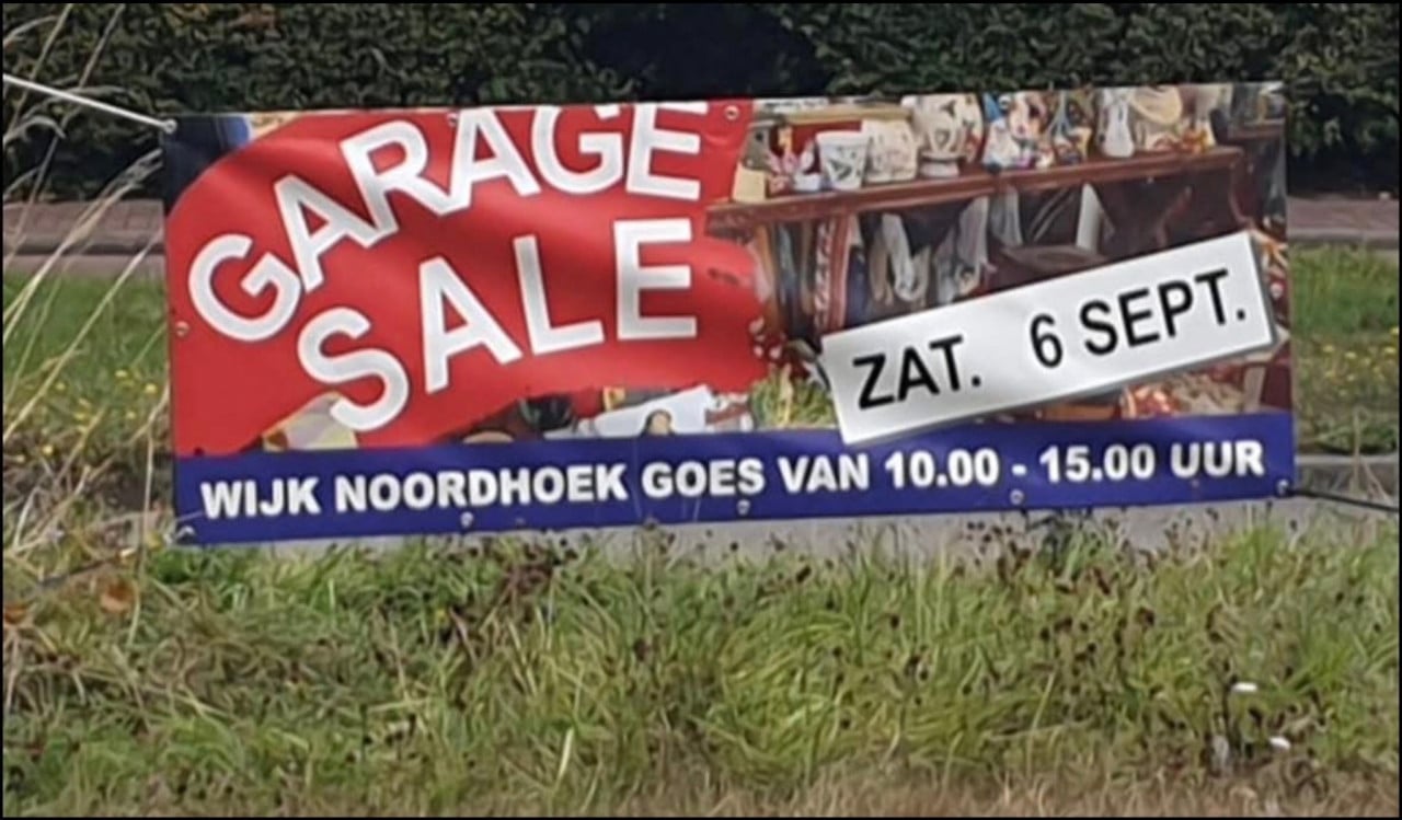 Rommelroute Goes Noordhoek met rijdende ijskar 6 september van 10 tot 15.00