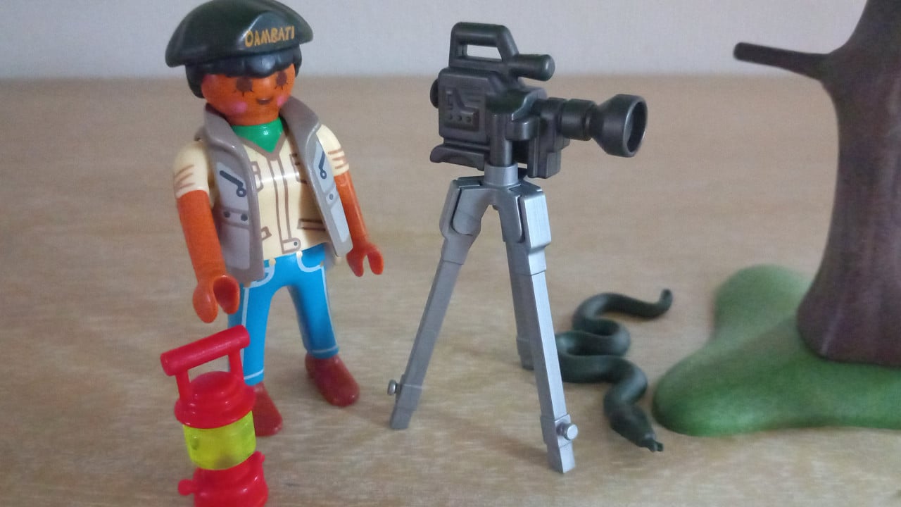 Playmobil jachtluipaard met onderzoeker