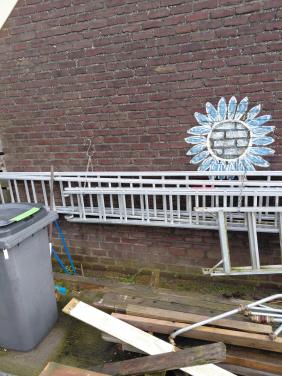 Ladder 25 sporten lengte 6.35 mtr.