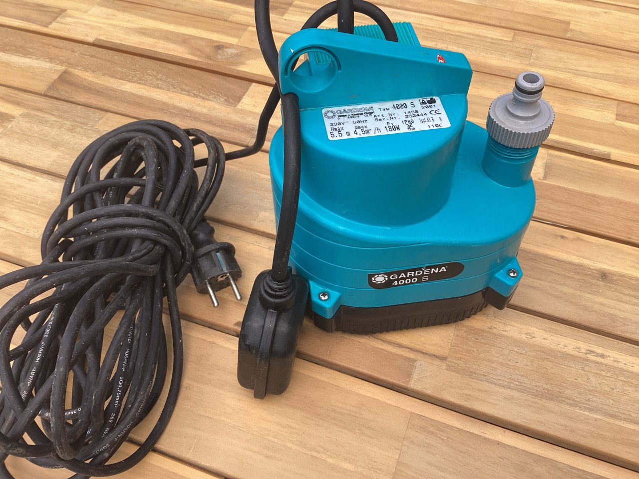 Dompelpomp Gardena 4000s