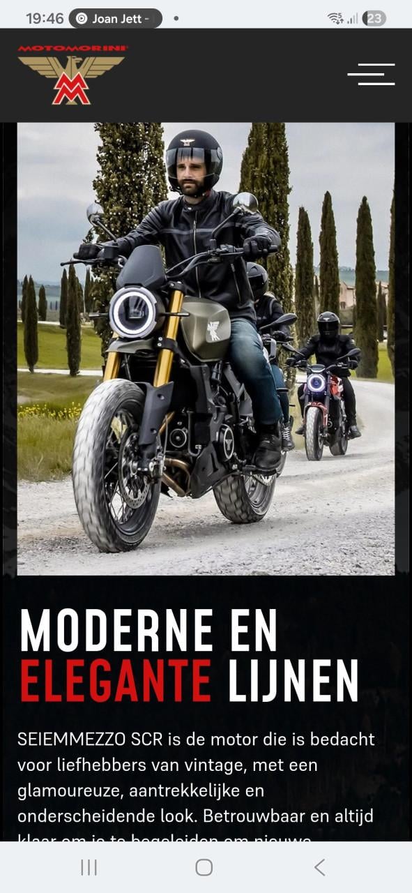 Moto Morini Seiemezzo Scrambler 2024