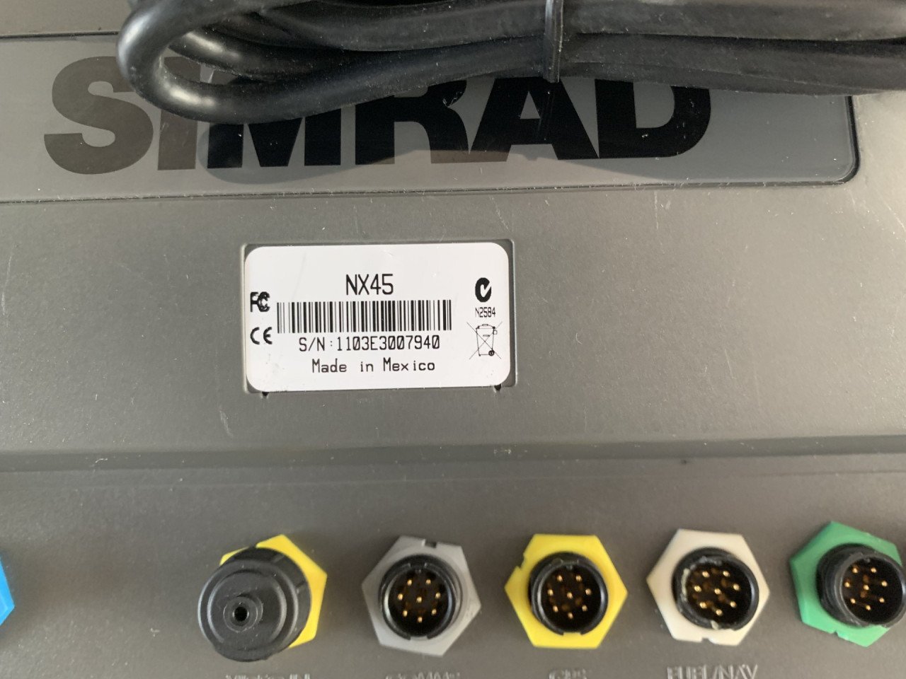 2 x Simrad 12" Chart Plotter