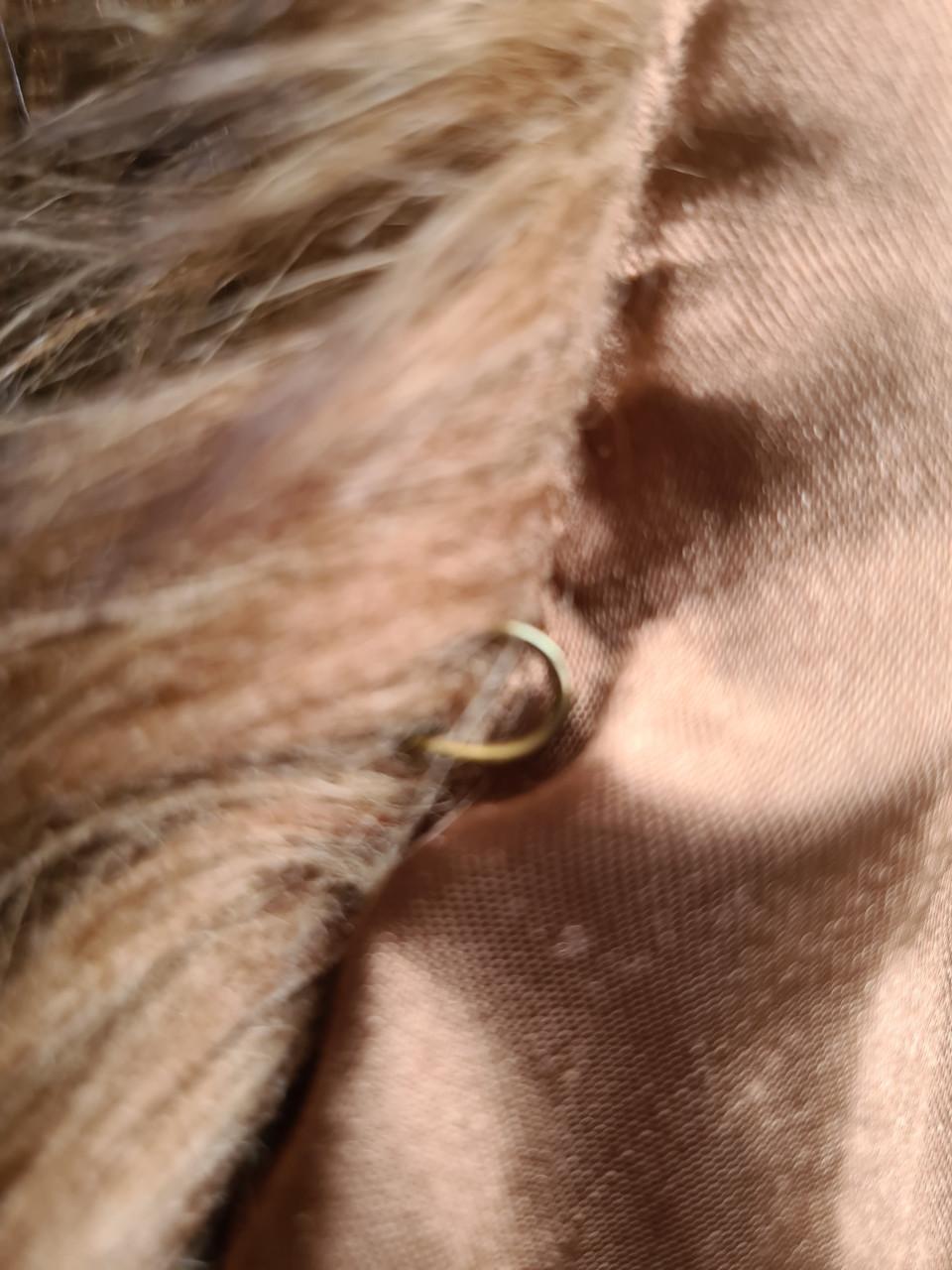 Mooie bruine fake fur lange bodywarmer van Forever21  Maat L