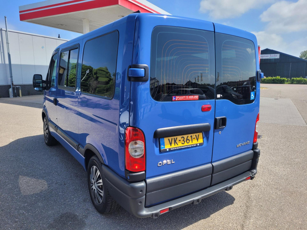 Opel Movano 2.5 cdti l1h1 rolstoelbus rolstoelauto