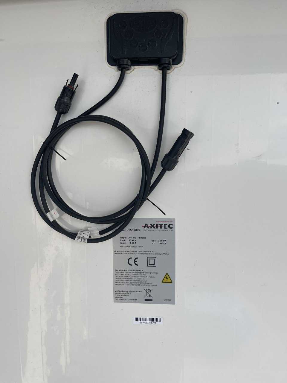 Zonnepanelen + omvormer