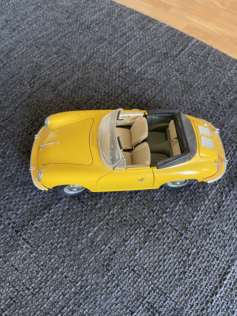 Porsche 356 schaalmodel 1:18