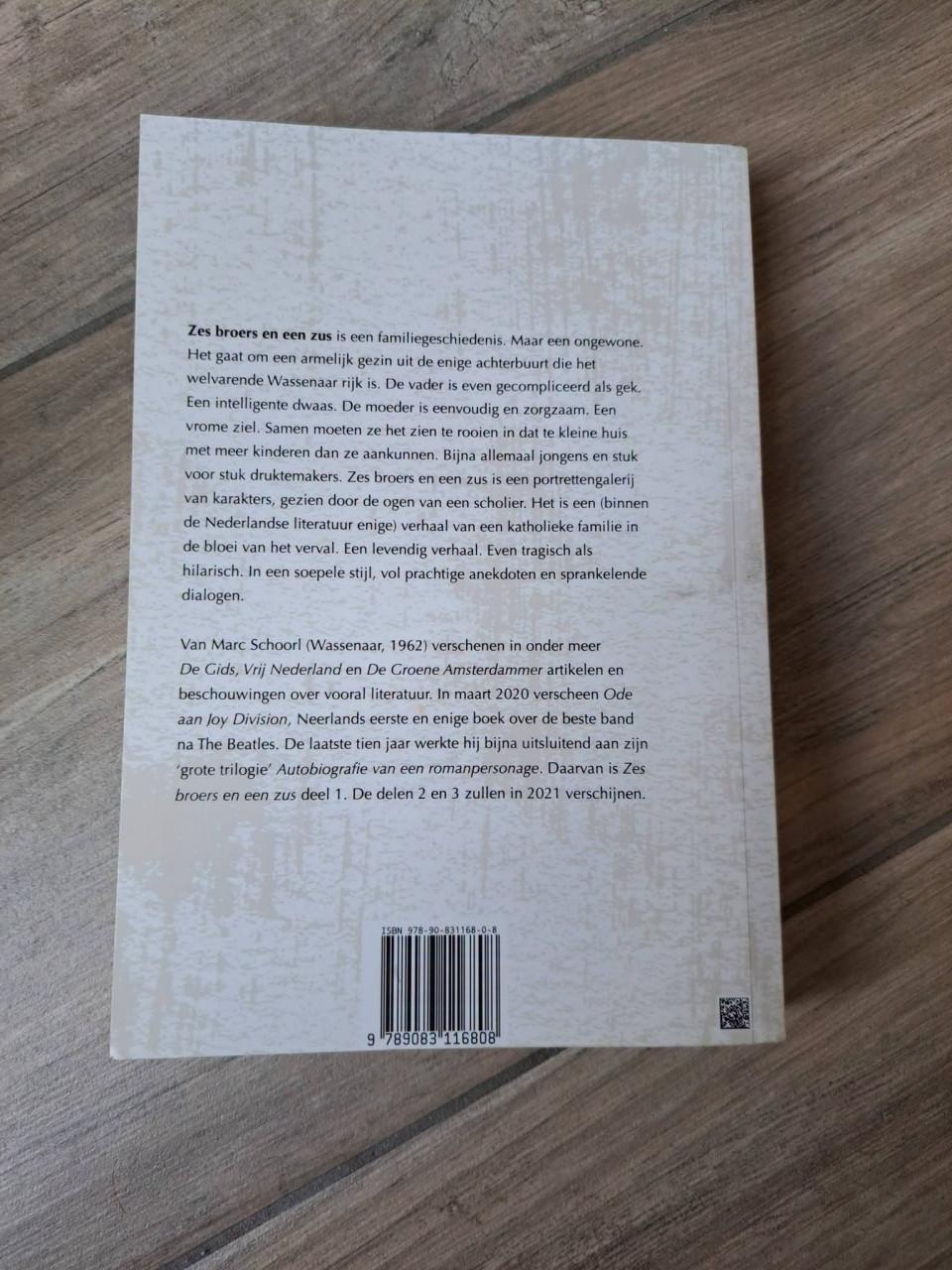Autobiografie Zes broers en een zus Marc Schoorl