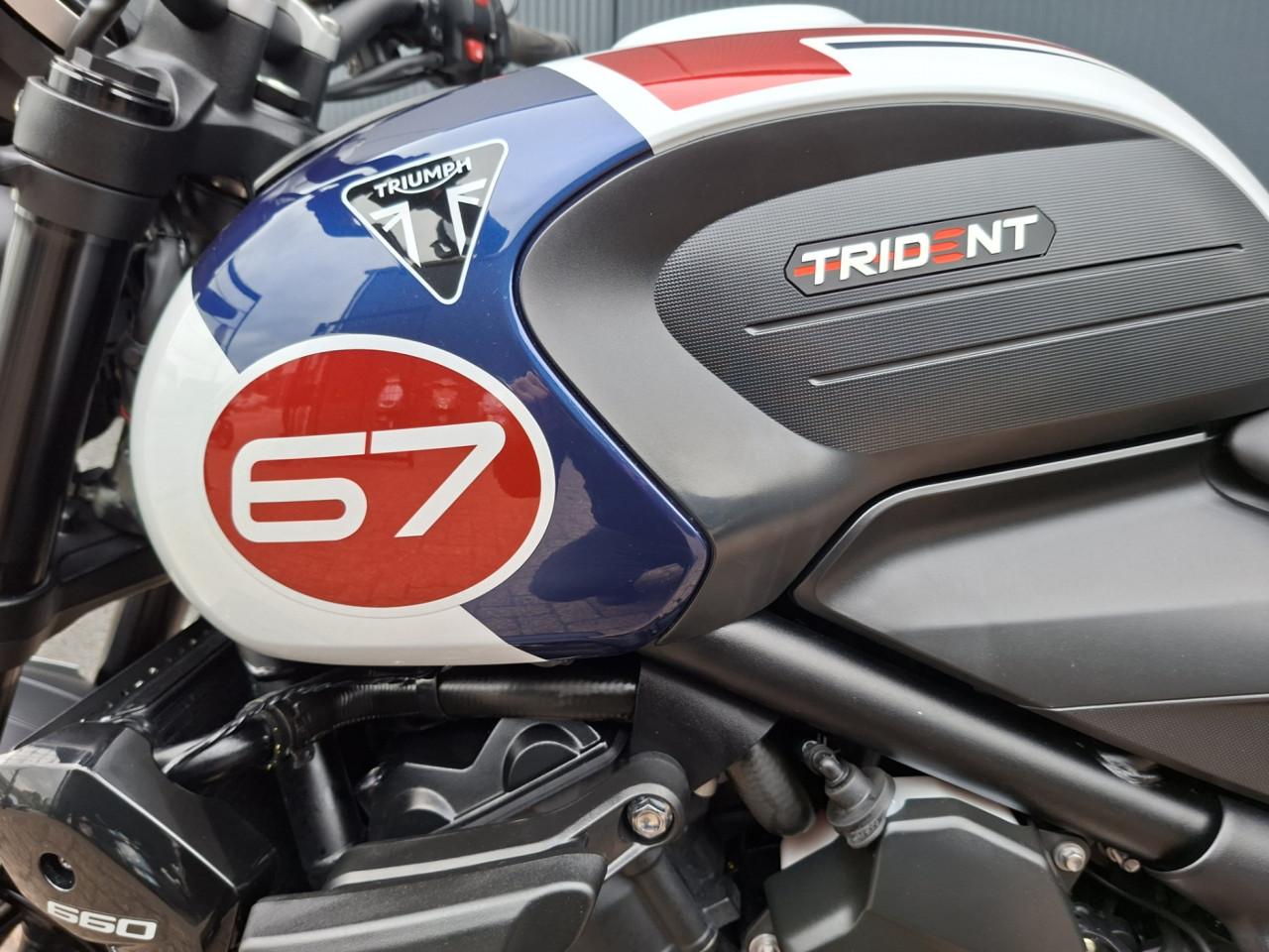 Triumph Trident 660 Triple Tribute ( Incl. Fabrieksgarantie )