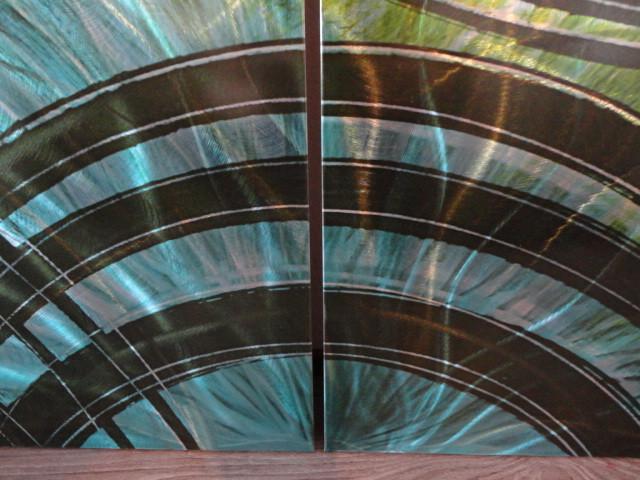 " Metal Energy " prachtig 5 luik Metal Art