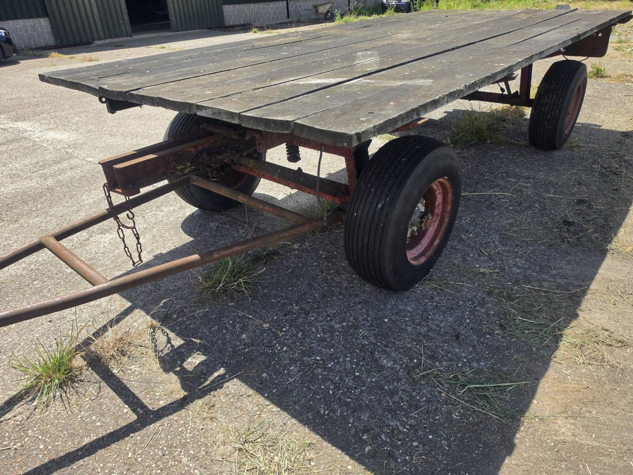 Boerenwagen strowagen of hooiwagen