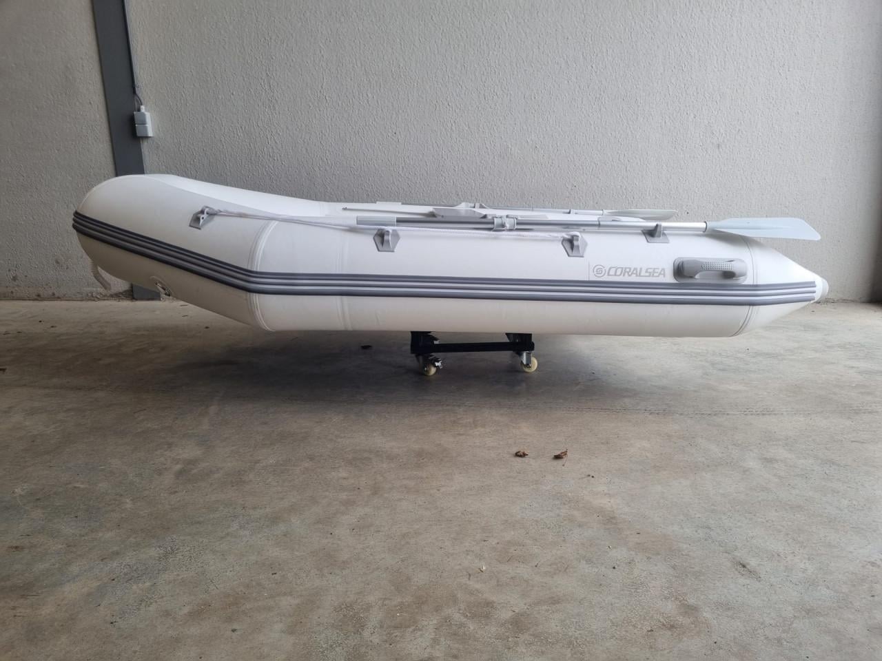 NIEUWE Coralsea (Zodiac) 290 & 320 Rubberboot met houten vloerdelen