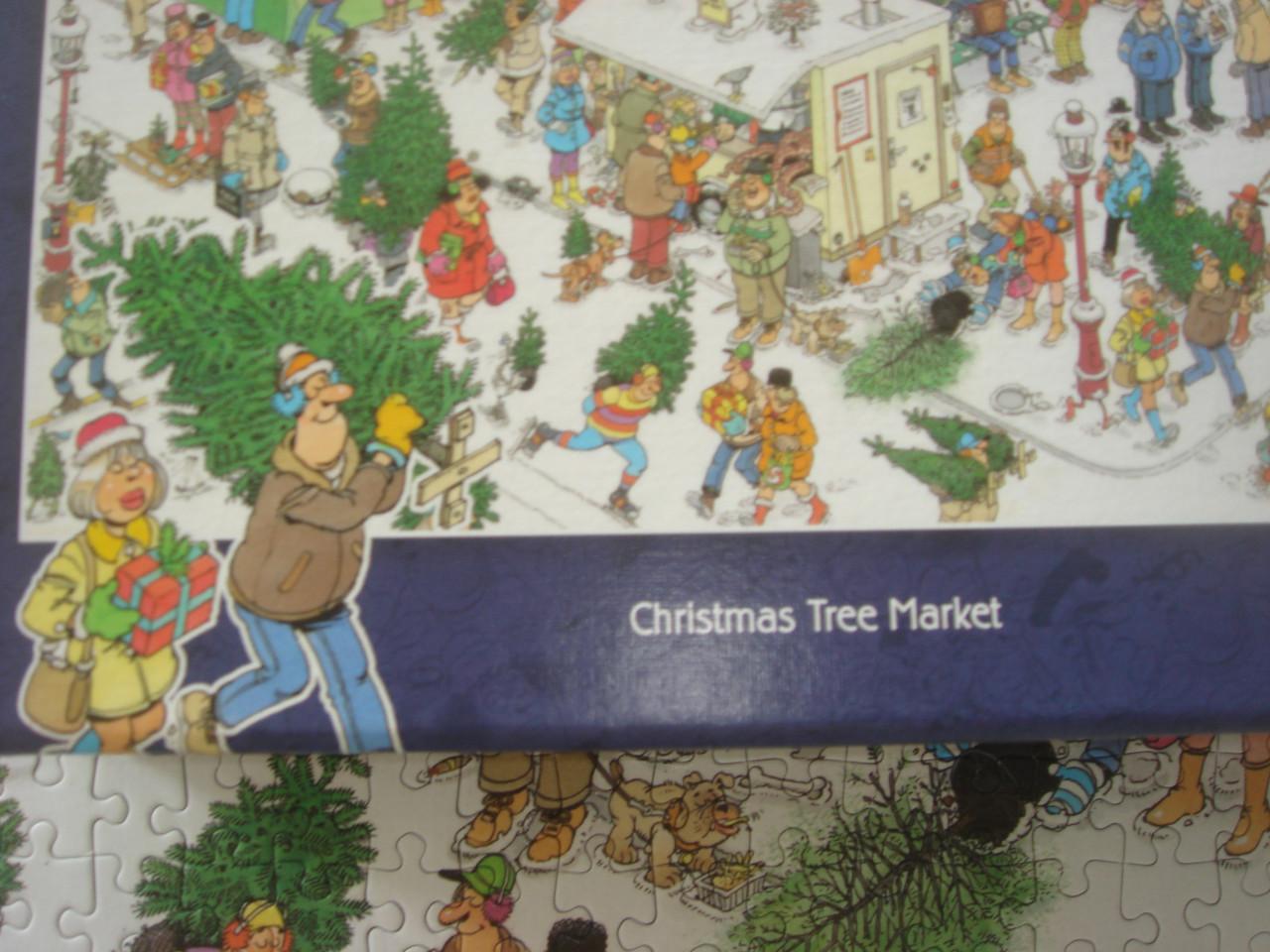 Te koop Complete Jan van Haasteren puzzel Christmas tree Market