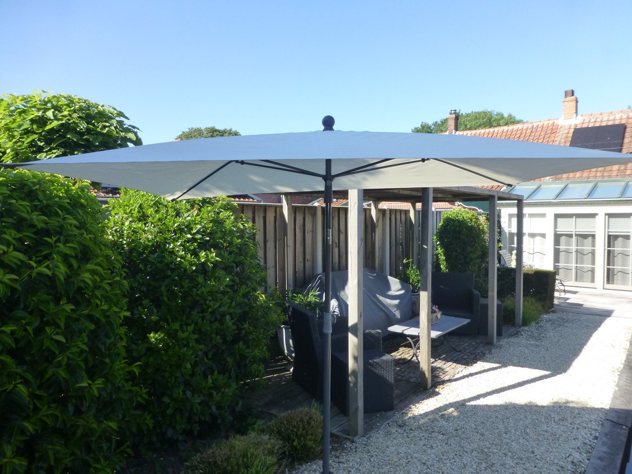 Tuin balkon parasol