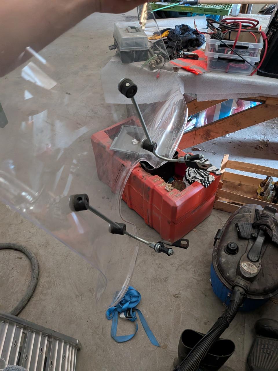 Scooter windscherm piagio