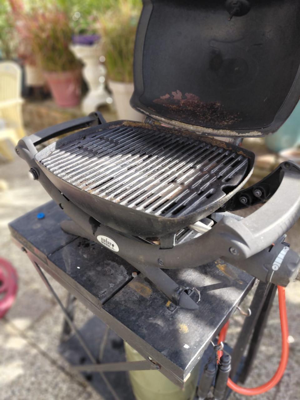 Weber gas BBQ