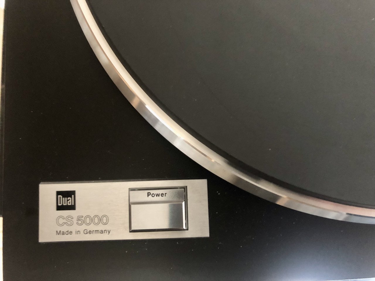 Dual CS 5000 platenspeler.
