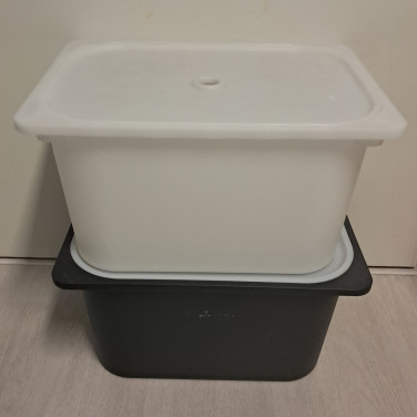 2x Trofast opbergbox met deksels