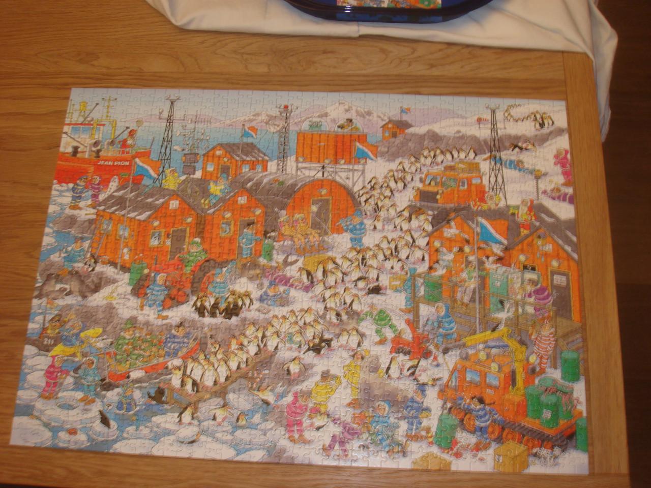 Te koop Complete Jan van Haasteren puzzel Zuidpool expeditie