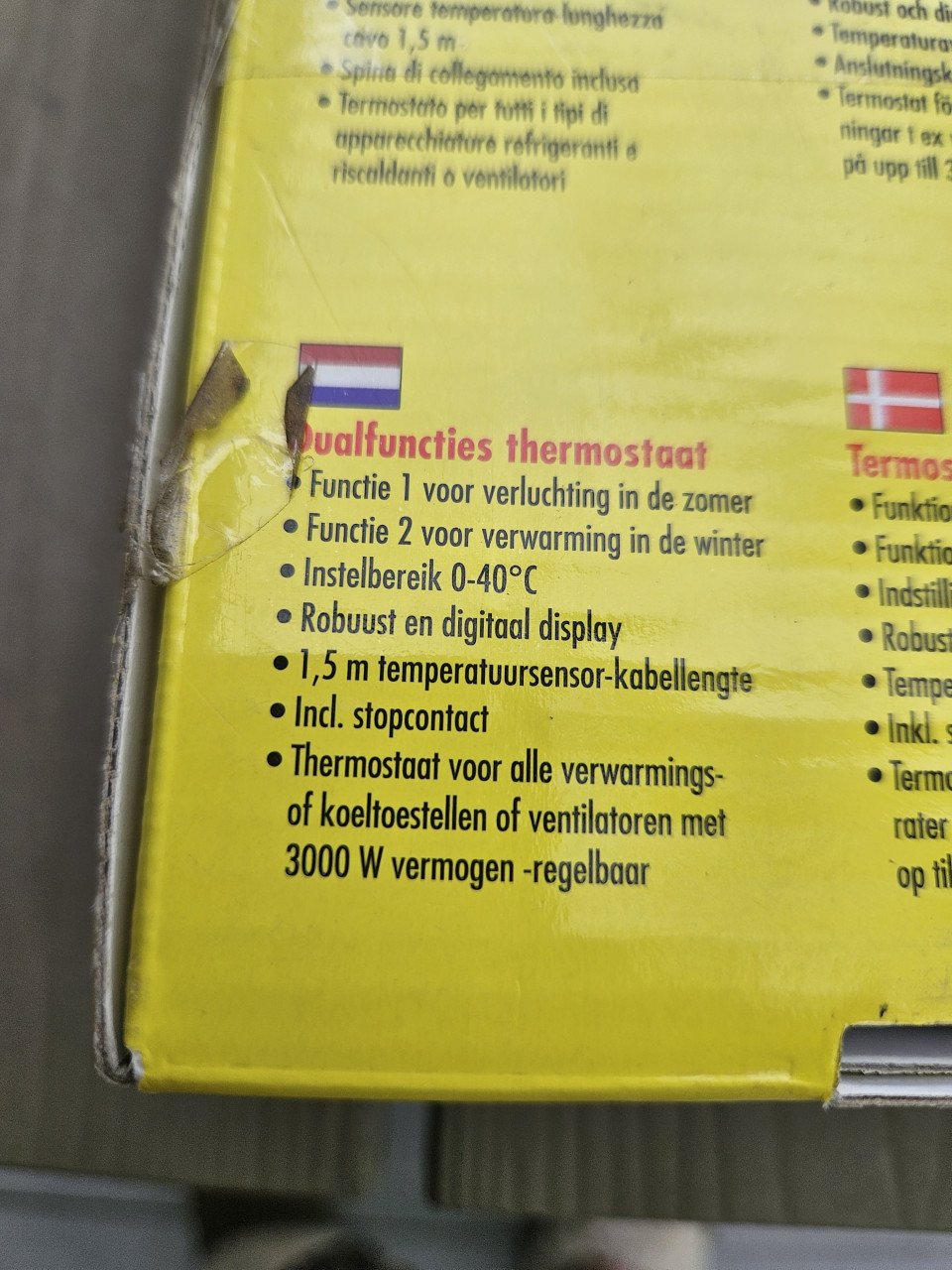 Zgan BIO GREEN THERMO2 DIGITALE THERMOSTAAT....