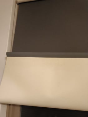 Rolgordijnen zonsverduistering antrasiet 2 stuks twee maten