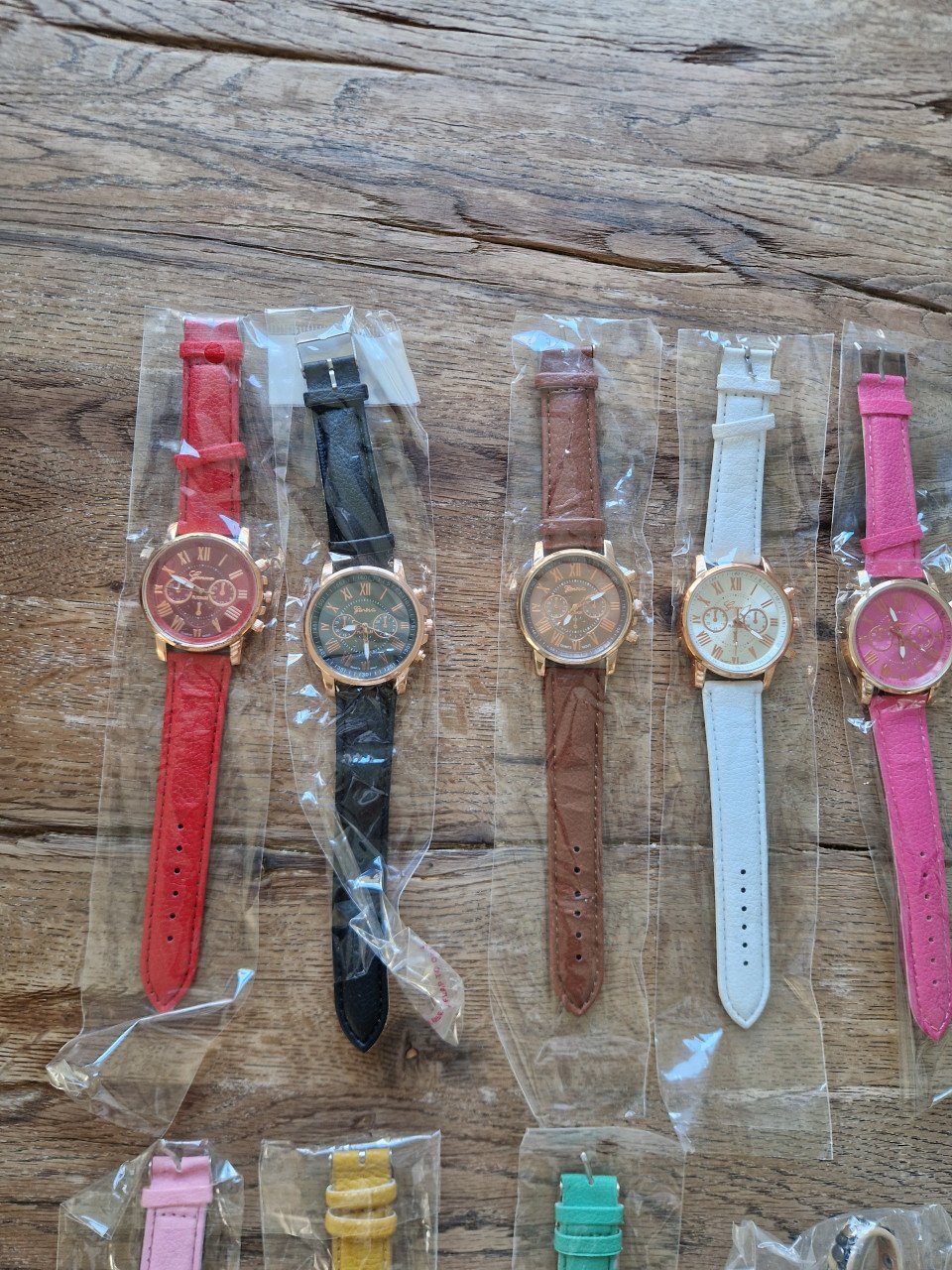 Horloges dames/heren/kinderen 15 stuks NIEUW