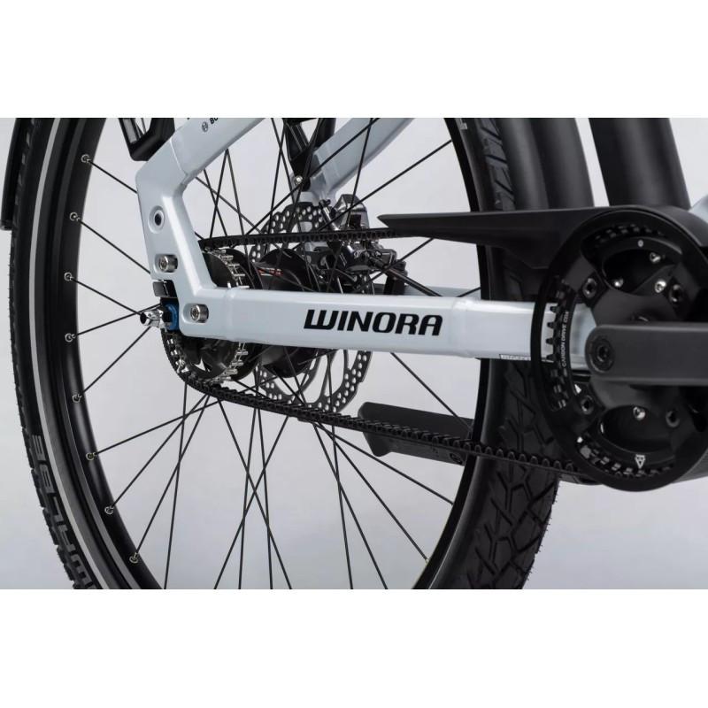 Top Winora Yakun e-bike Bosch met belt en CX smart 750 WH 2000,- korting !!