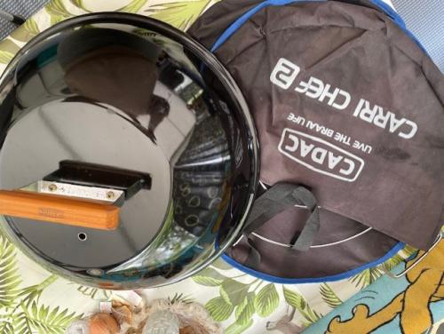 Paellapan voor skottelbraai