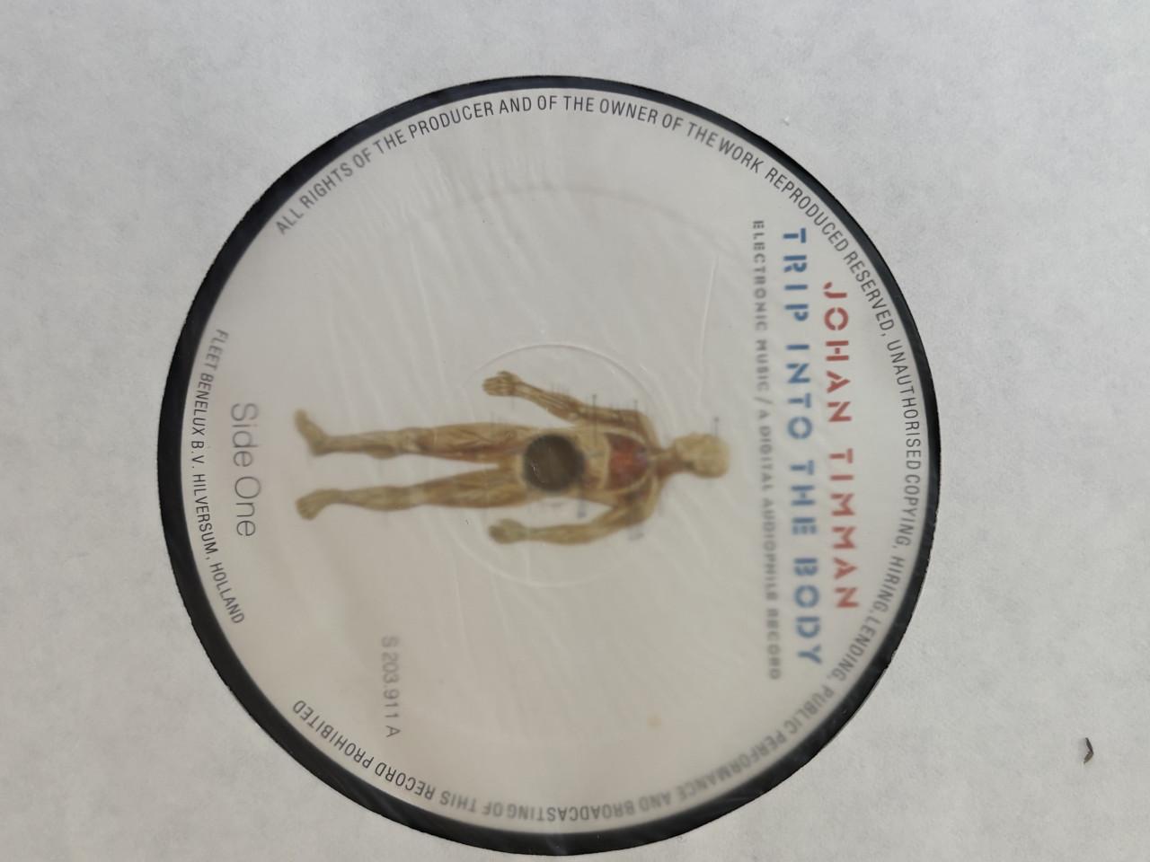 Johan Timman - Trip Into The Body Vinyl LP